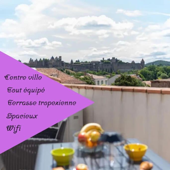La Majestueuse Cite Apartment Carcassone Exterior photo
