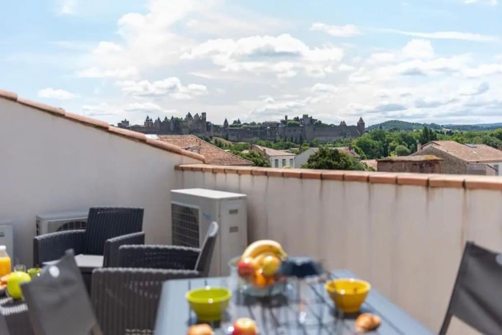 La Majestueuse Cite Apartment Carcassone Exterior photo
